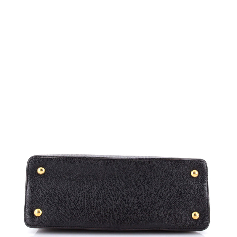 Louis Vuitton Capucines Bag Leather Mm