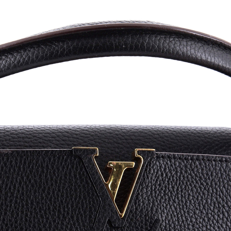Louis Vuitton Capucines Bag Leather Mm