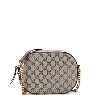 Gucci Chain Crossbody Bag Gg Coated