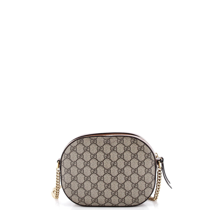 Gucci Chain Crossbody Bag Gg Coated