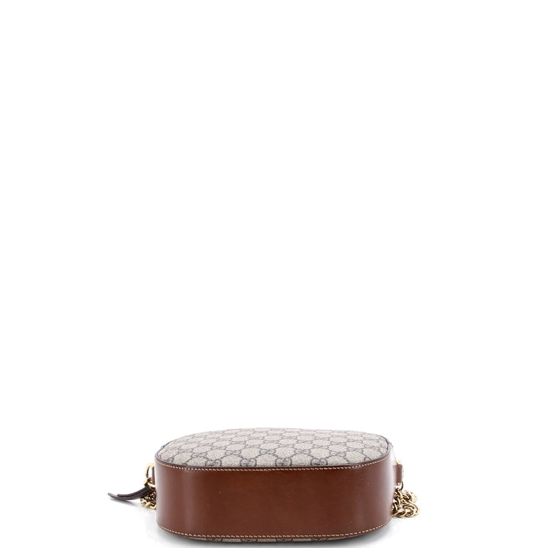 Gucci Chain Crossbody Bag Gg Coated