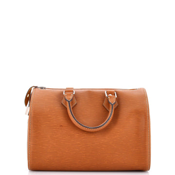 Louis Vuitton Speedy Handbag Epi Leather