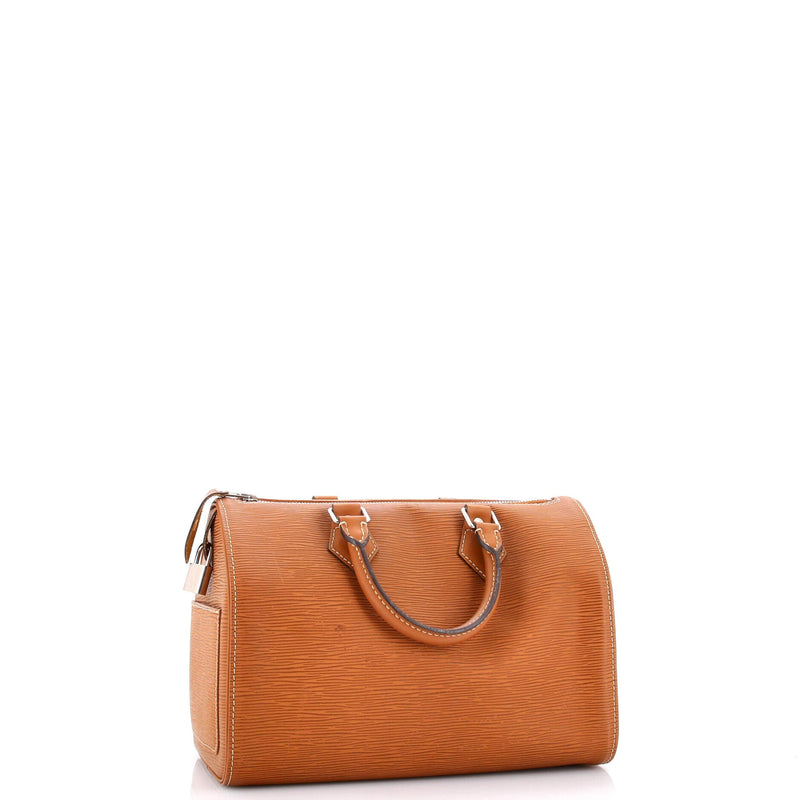 Louis Vuitton Speedy Handbag Epi Leather