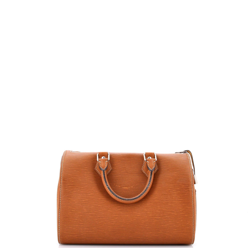 Louis Vuitton Speedy Handbag Epi Leather