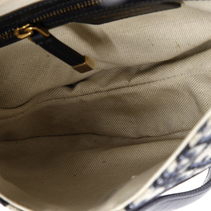 Christian Dior Saddle Handbag Oblique