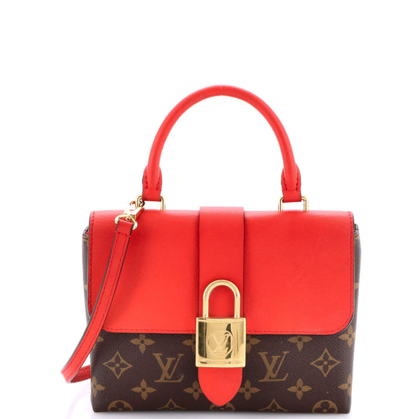 Louis Vuitton Locky Handbag Canvas With