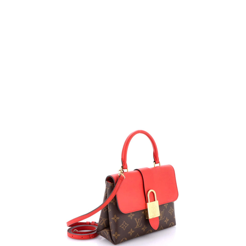 Louis Vuitton Locky Handbag Canvas With