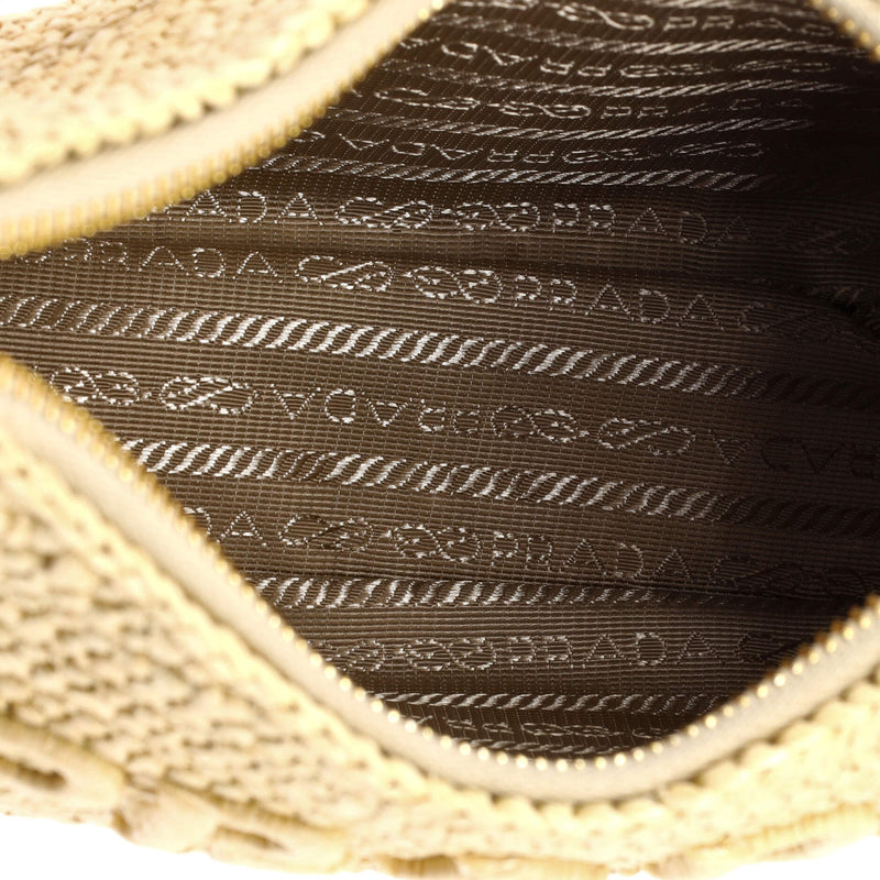 Prada Re-Edition Shoulder Bag Raffia