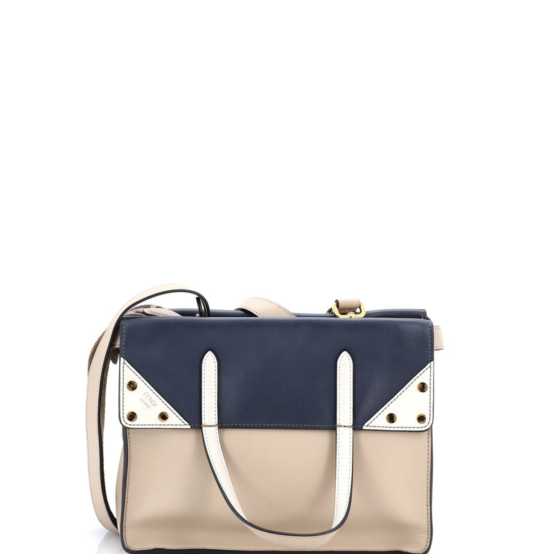 Fendi Flip Tote Leather Small