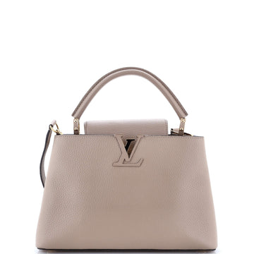 Louis Vuitton Capucines Bag Leather Pm