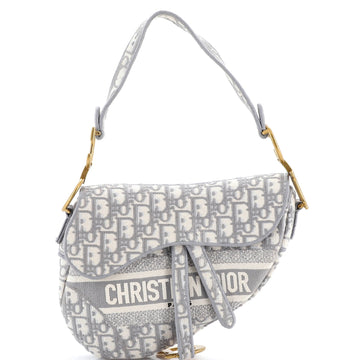 Christian Dior Saddle Handbag Logo