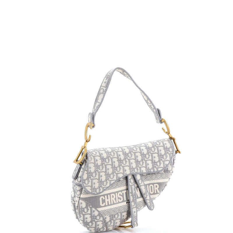 Christian Dior Saddle Handbag Logo