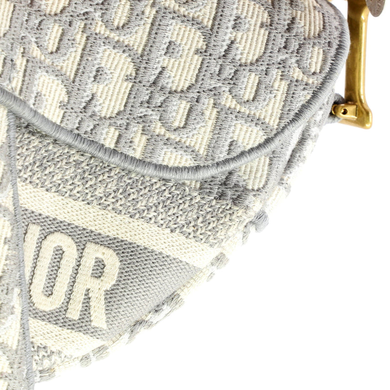 Christian Dior Saddle Handbag Logo