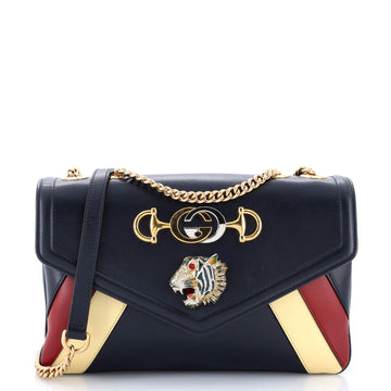 Gucci Rajah Chain Shoulder Bag Striped