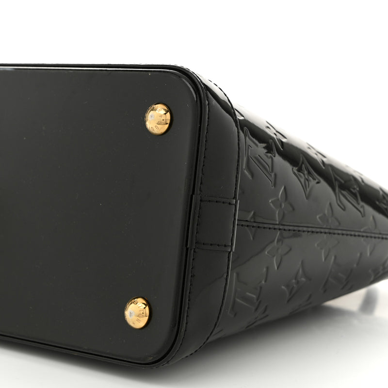 Louis Vuitton Vernis Lockit Pm Black