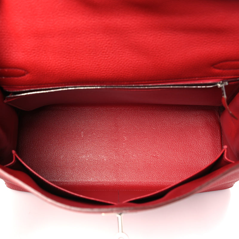 Hermes Togo Kelly Retourne 32 Rouge Vif