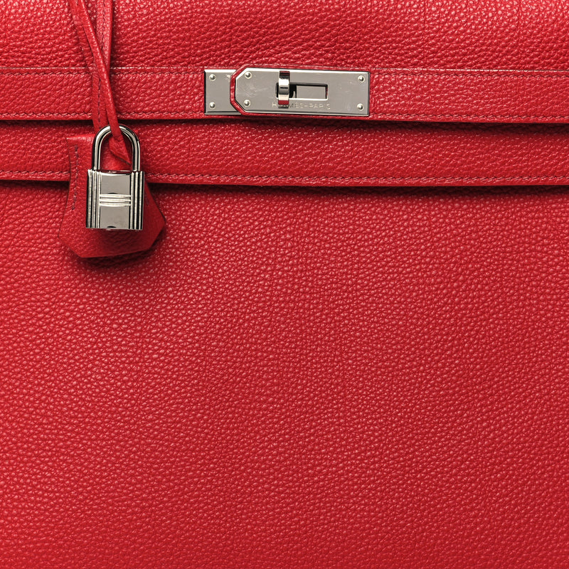 Hermes Togo Kelly Retourne 32 Rouge Vif