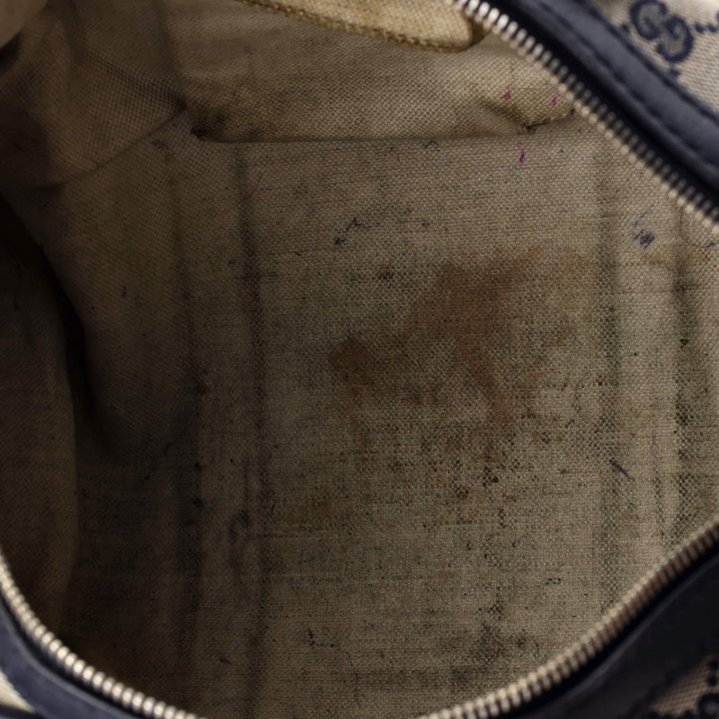 Vintage Web Boston Bag Gg Canvas Medium