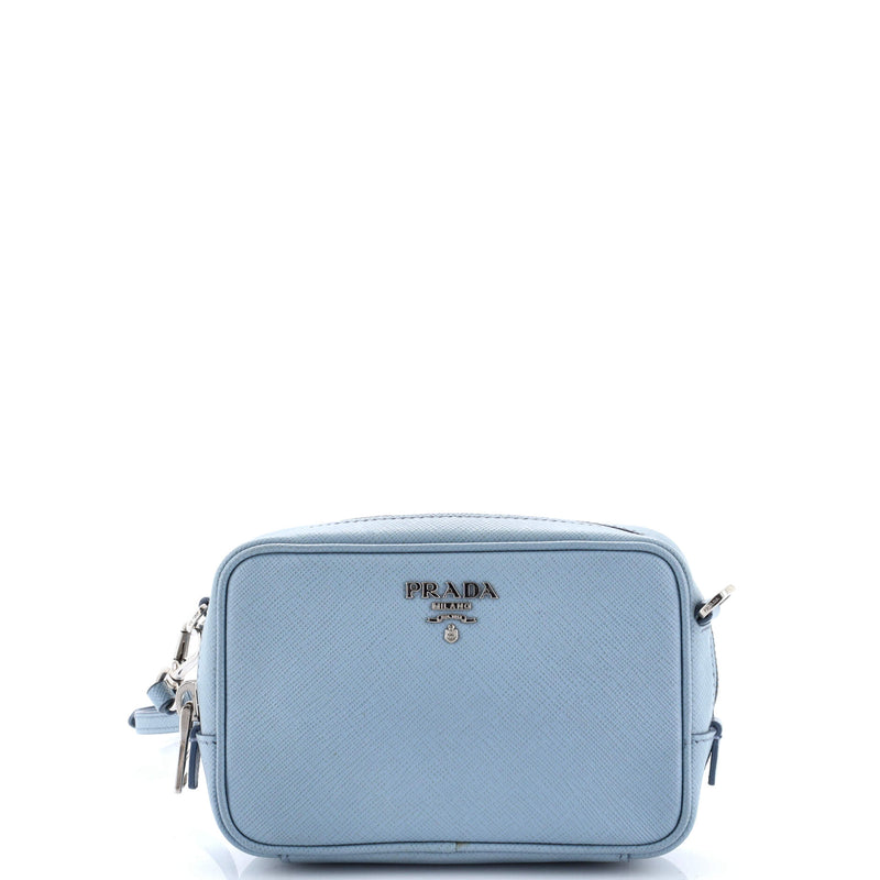 Camera Shoulder Bag Saffiano Leather