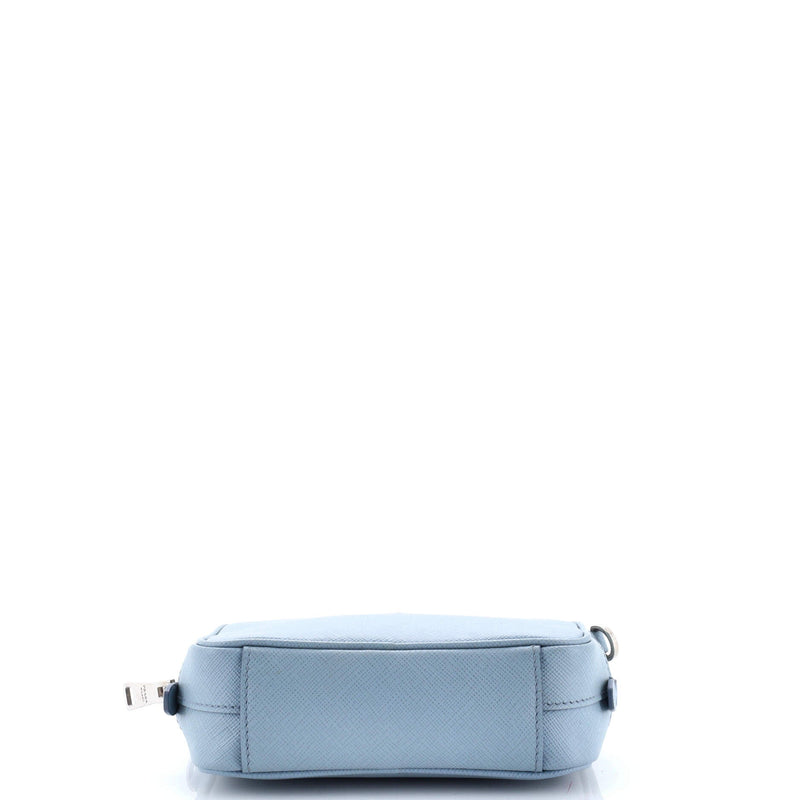Camera Shoulder Bag Saffiano Leather
