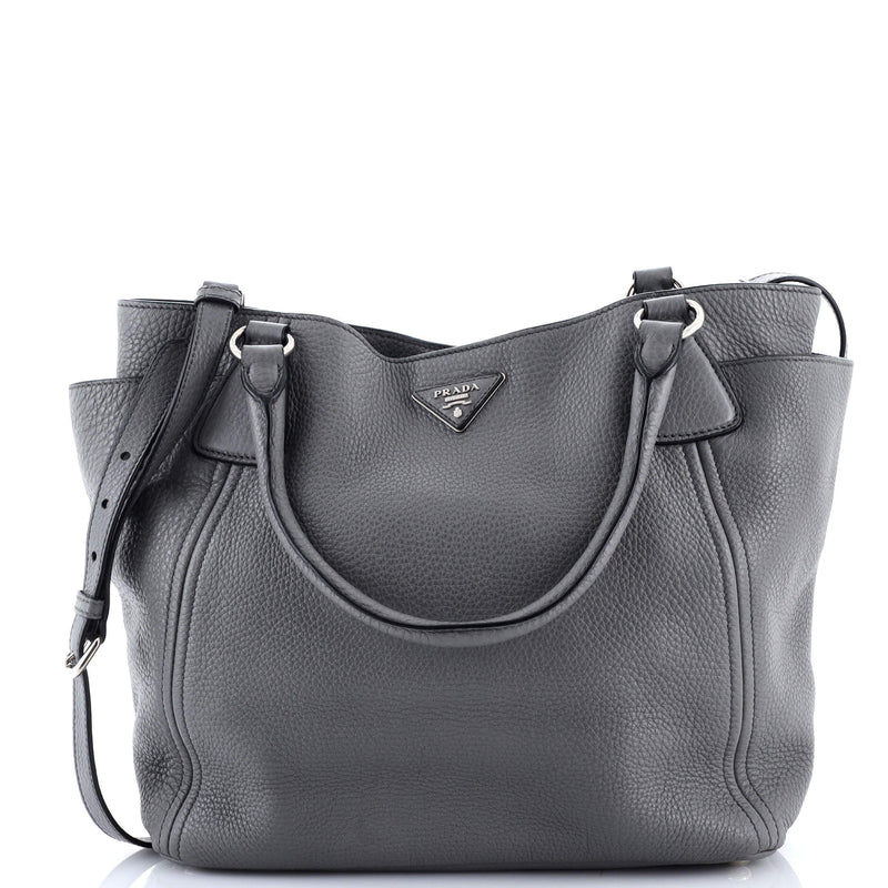 Side Pocket Convertible Tote Vitello