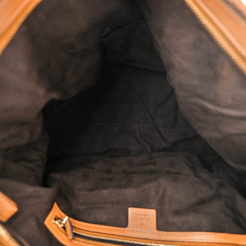 Gucci Guccissima Medium Gg Charm Satchel