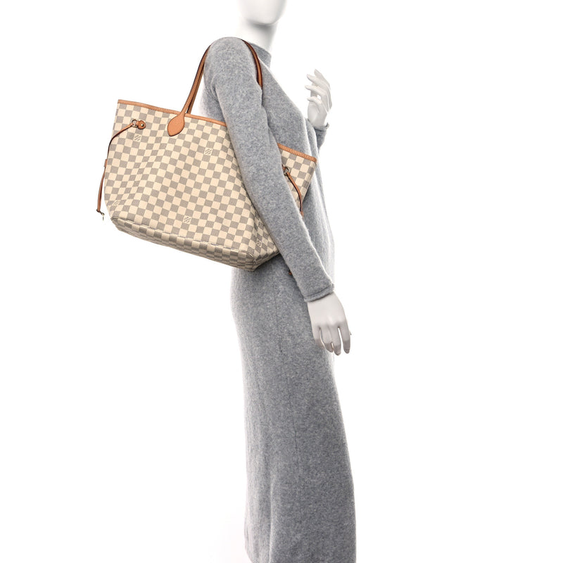 Louis Vuitton Damier Azur Neverfull Mm