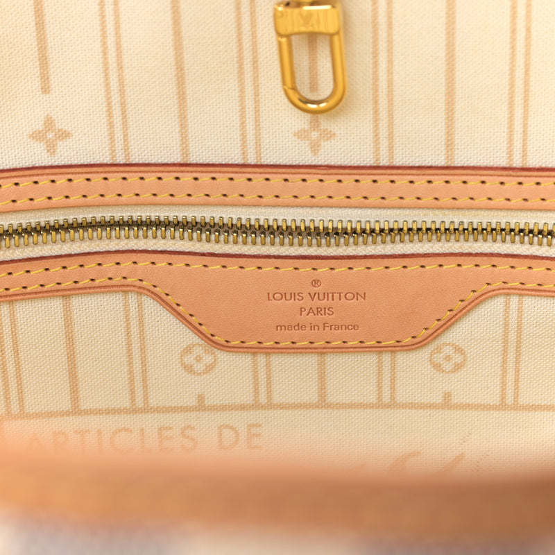 Louis Vuitton Damier Azur Neverfull Mm