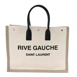 Saint Laurent Linen Calfskin Rive Gauche