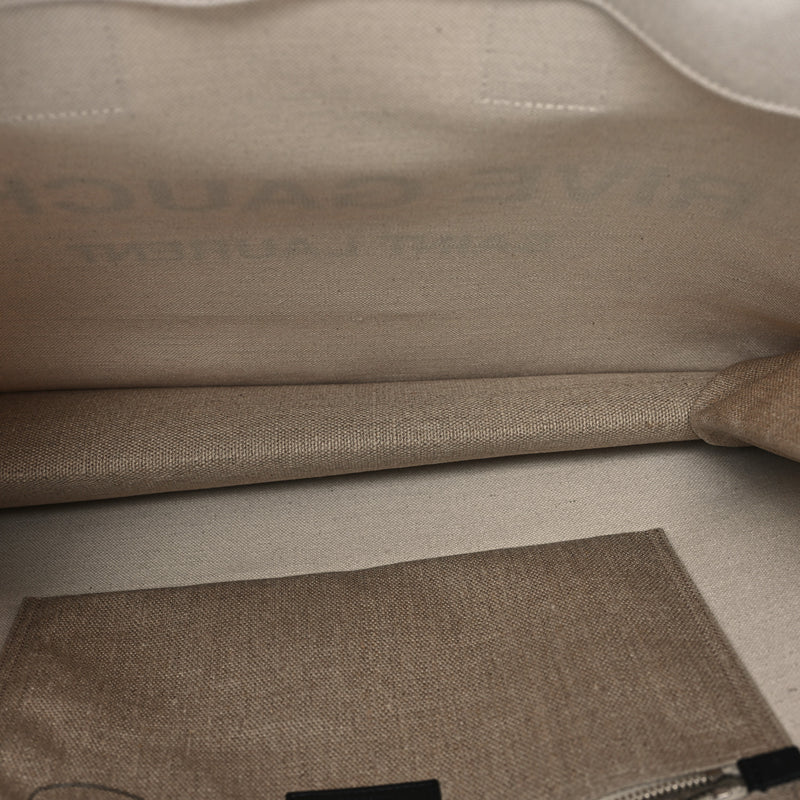 Saint Laurent Linen Calfskin Rive Gauche