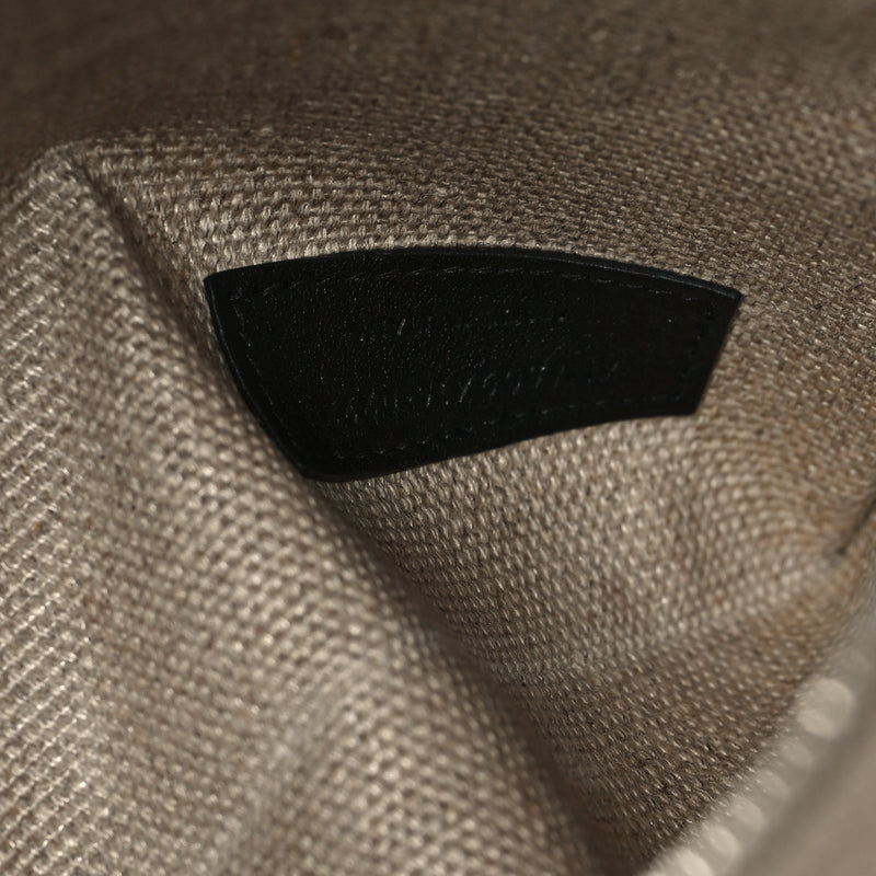 Saint Laurent Linen Calfskin Rive Gauche