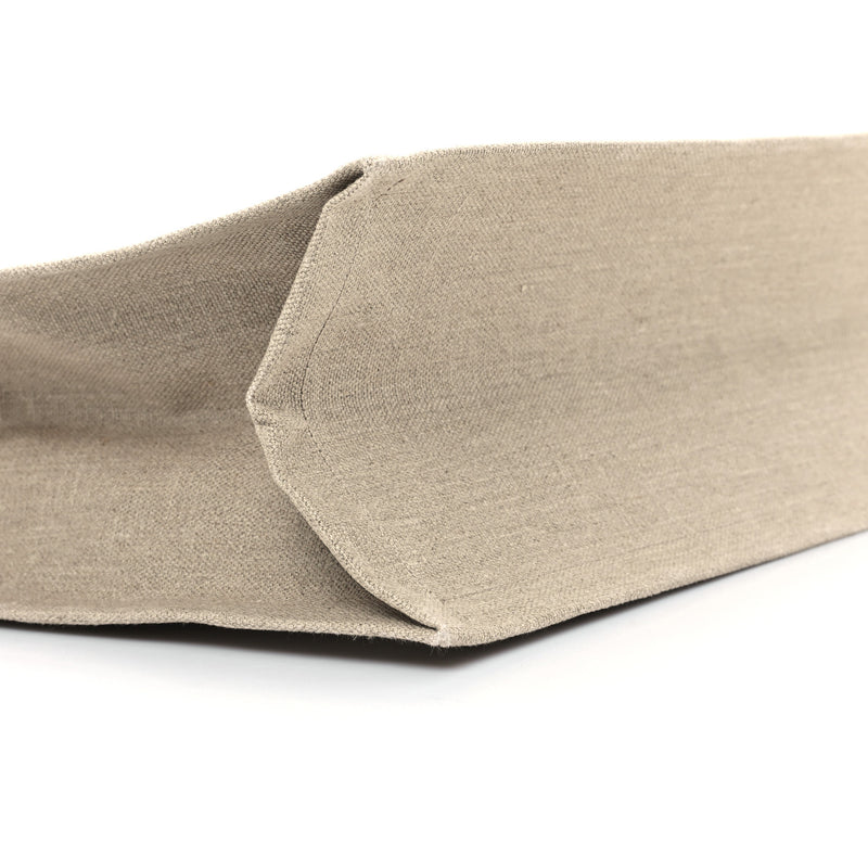 Saint Laurent Linen Calfskin Rive Gauche