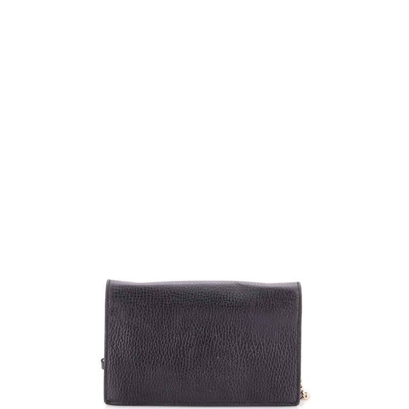 Interlocking Wallet On Chain Leather