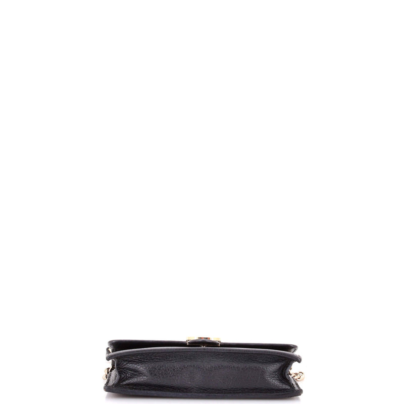 Interlocking Wallet On Chain Leather