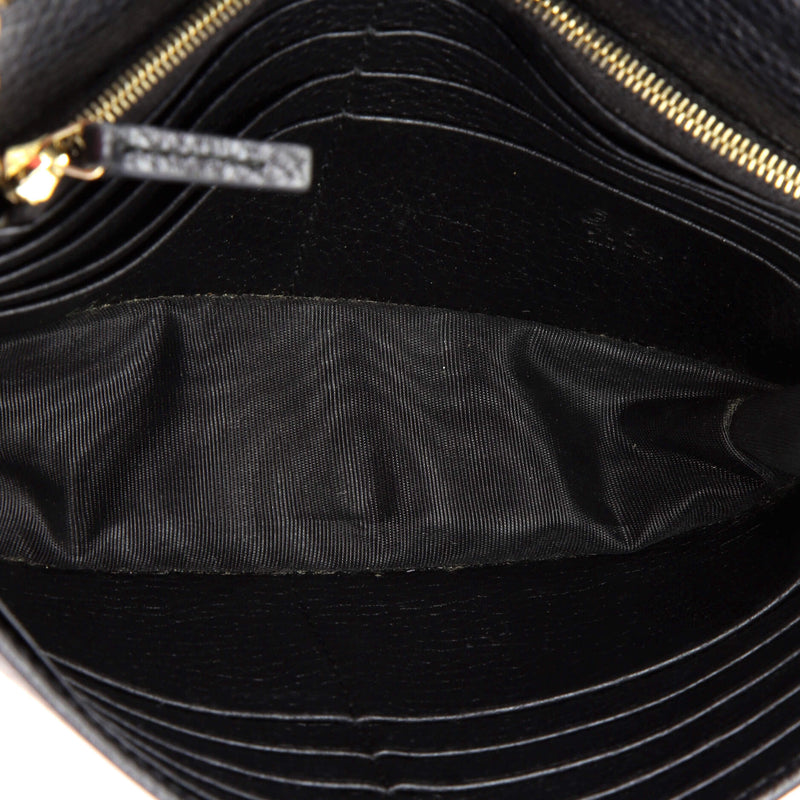 Interlocking Wallet On Chain Leather