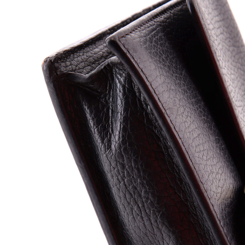 Interlocking Wallet On Chain Leather
