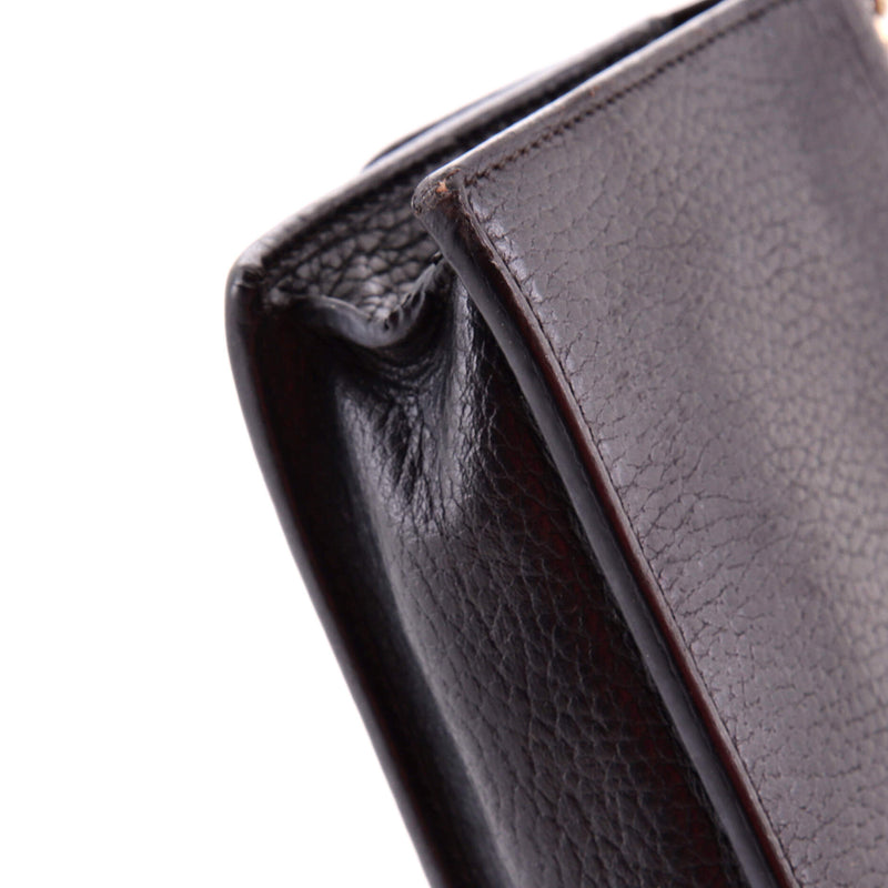 Interlocking Wallet On Chain Leather