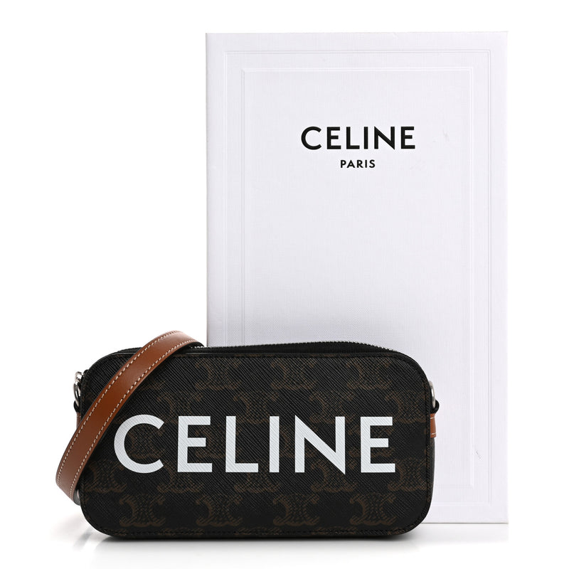 Celine Triomphe Canvas Horizontal Pouch