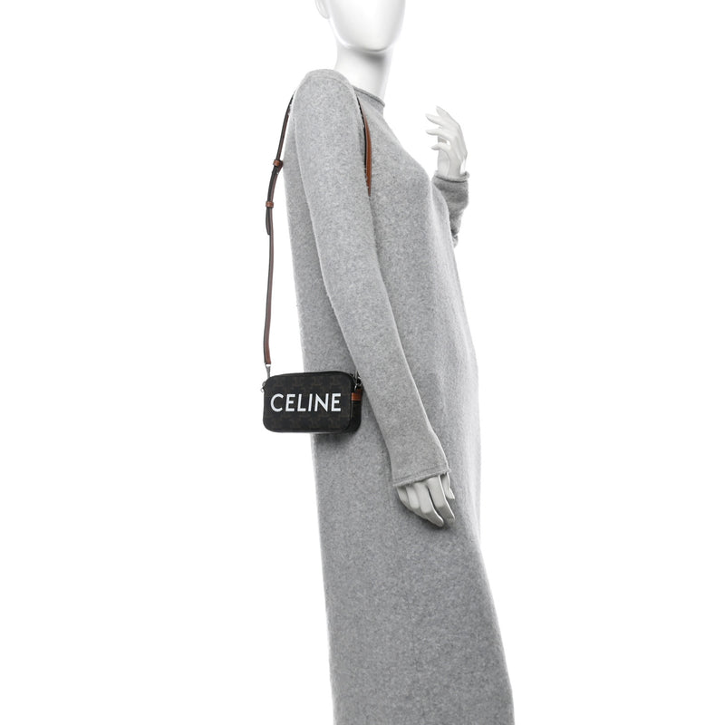 Celine Triomphe Canvas Horizontal Pouch