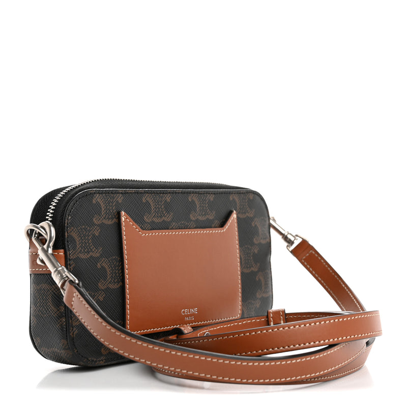 Celine Triomphe Canvas Horizontal Pouch