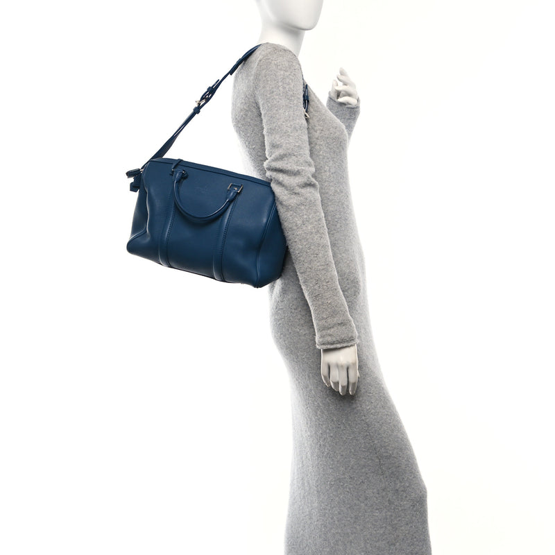 Louis Vuitton Calfskin Sc Bag Pm Cobalt