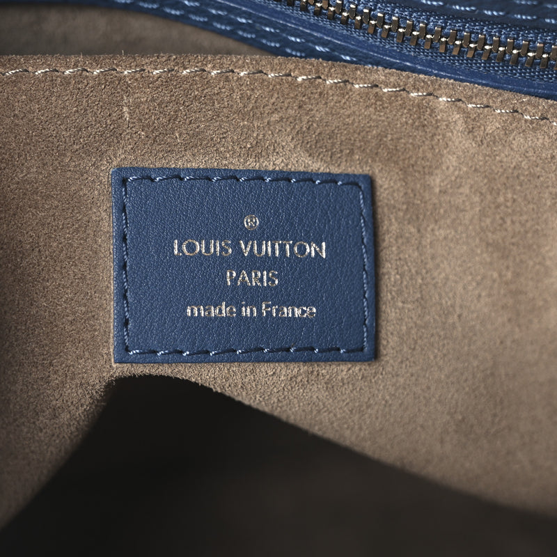 Louis Vuitton Calfskin Sc Bag Pm Cobalt