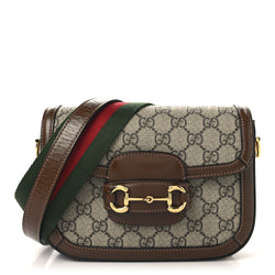 Gucci Gg Supreme Web Mini Horsebit