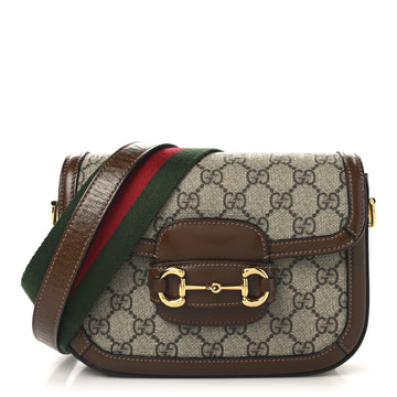 Gucci Gg Supreme Web Mini Horsebit