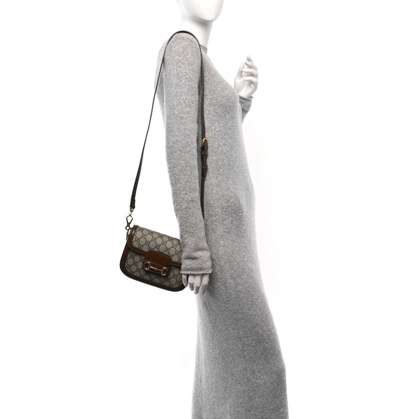 Gucci Gg Supreme Web Mini Horsebit