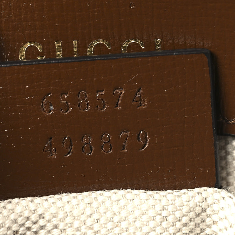 Gucci Gg Supreme Web Mini Horsebit