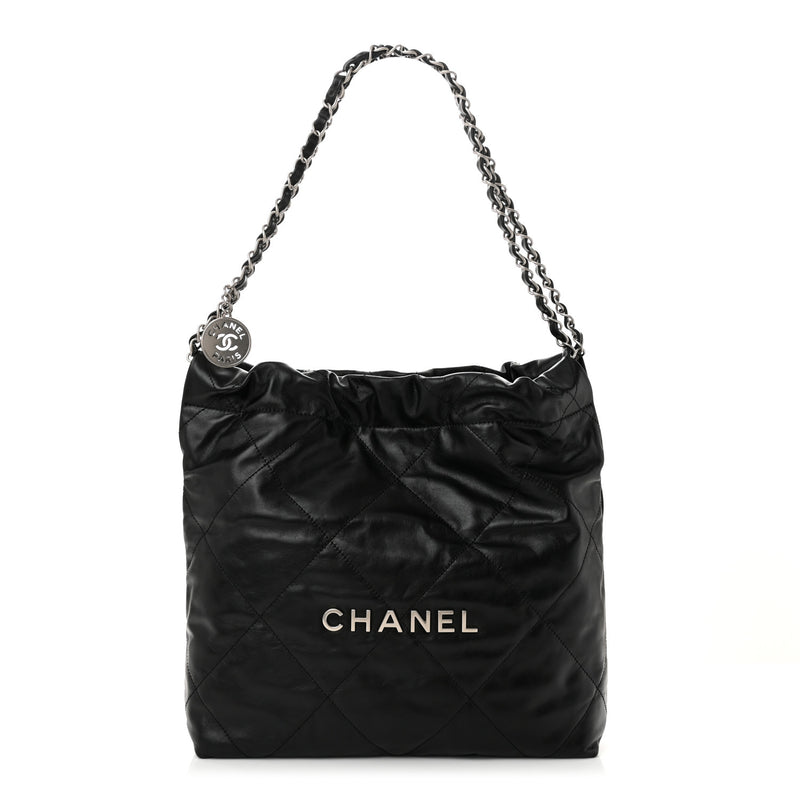 Chanel Shiny Calfskin Quilted Small 22