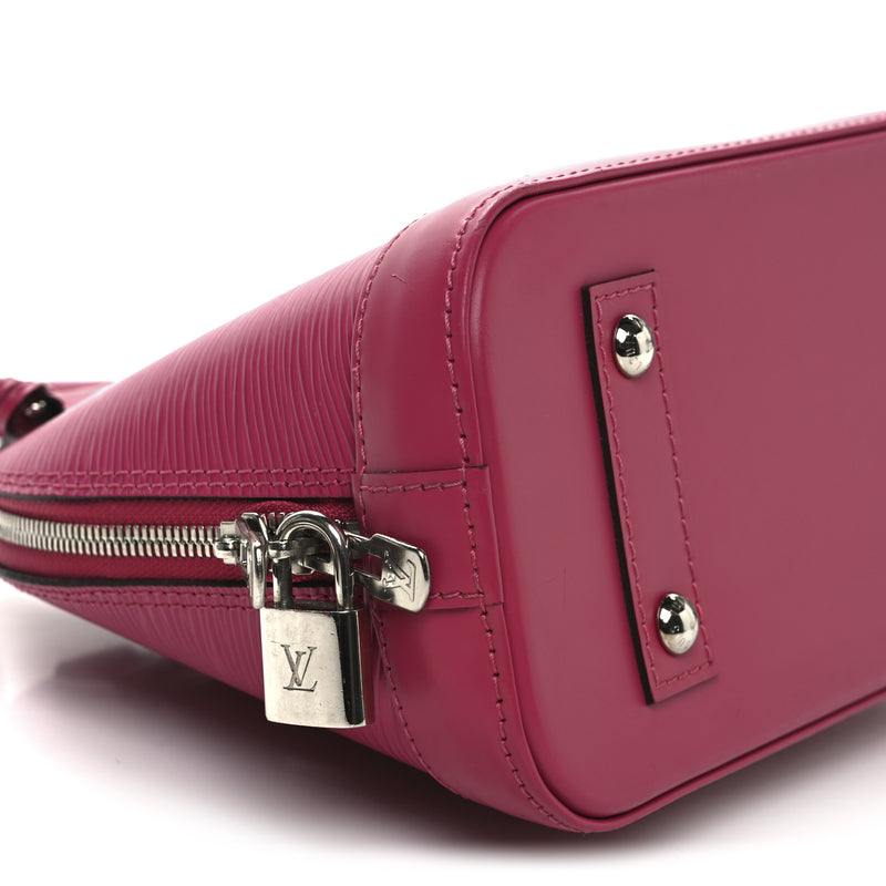 Louis Vuitton Epi Alma Bb Hot Pink