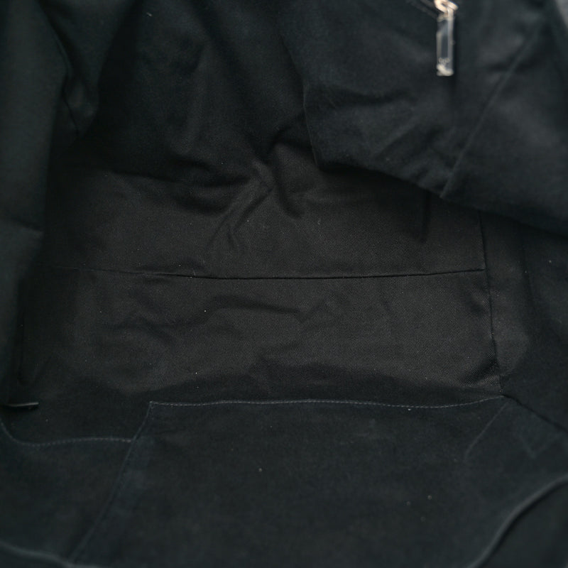 Chanel Canvas Large Deauville Tote Grey