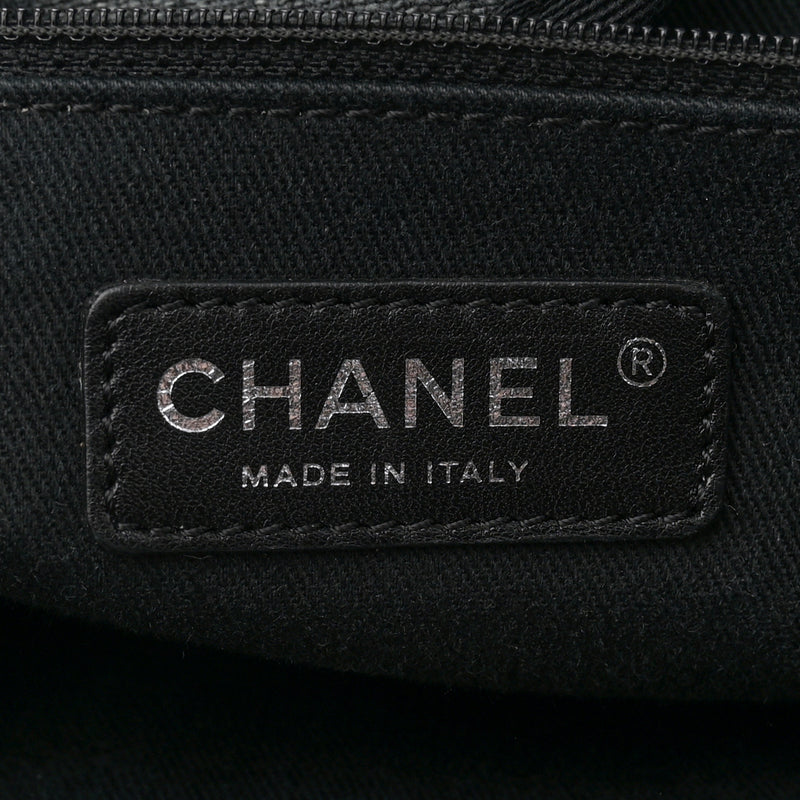 Chanel Canvas Large Deauville Tote Grey
